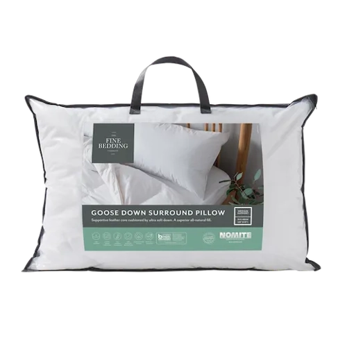 The Fine Bedding Company Goose Down Suround Pillow